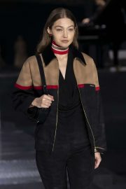 Gigi Hadid - Burberry 2020 Show at London Fashion Week