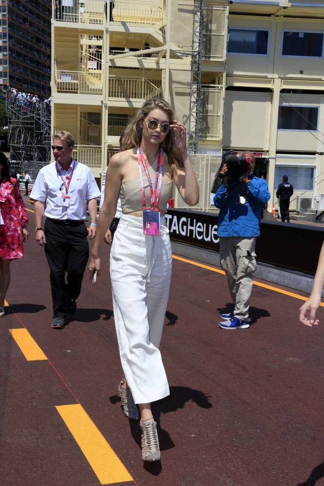 Gigi Hadid - F1 Grand Prix of Monaco in Monte Carlo