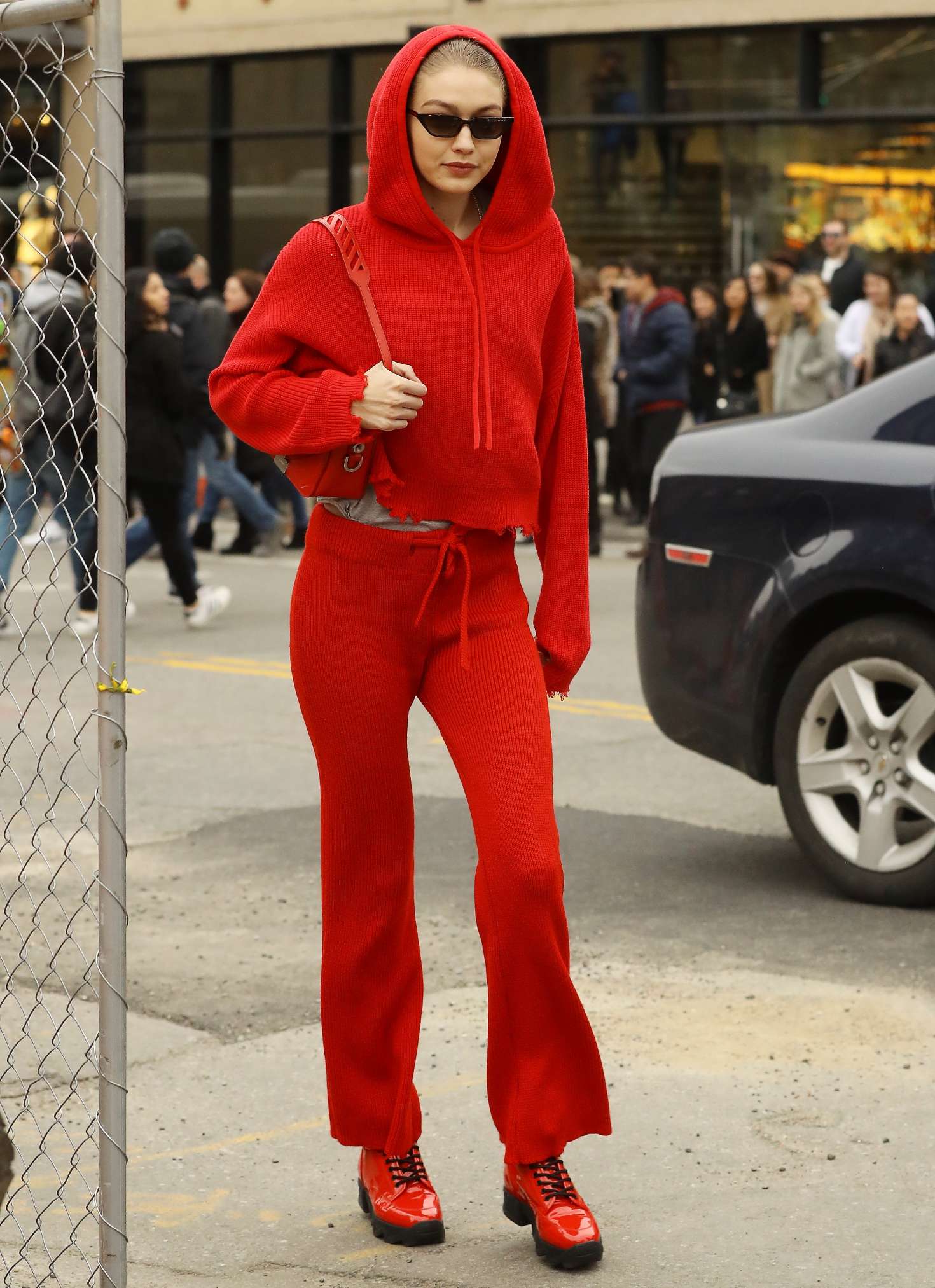 Gigi Hadid – Heads out to Louis Vuitton in New York City | GotCeleb