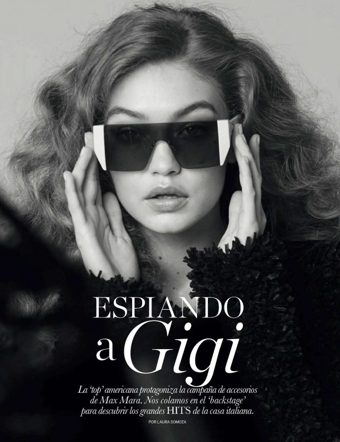 Gigi Hadid in Elle Spain (May 2017)