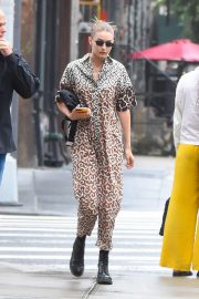 Gigi Hadid in Jumpsuit - Out in New York