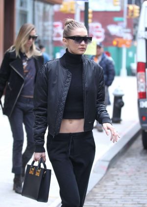 Gigi Hadid – Leaving The Bowery Hotel in Manhattan | GotCeleb