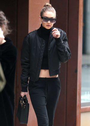 Gigi Hadid – Leaving The Bowery Hotel in Manhattan | GotCeleb