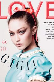 Gigi Hadid - Love Magazine Cover (August 2019)