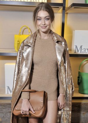 Gigi Hadid - Max Mara Event Spring Summer 2017 at Milan Fashion Week