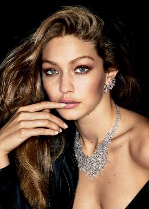 Gigi Hadid - Messika's 'My Twin' Jewelry Campaign 2018