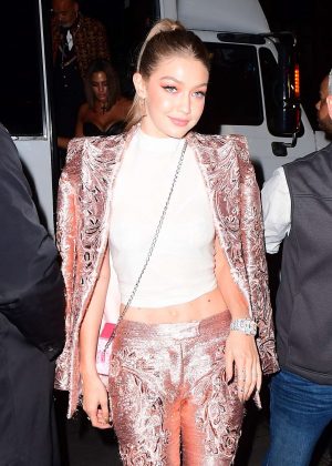 Gigi Hadid - Met Gala Afterparty in New York City