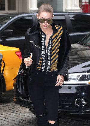 Gigi Hadid out running errands in New York City