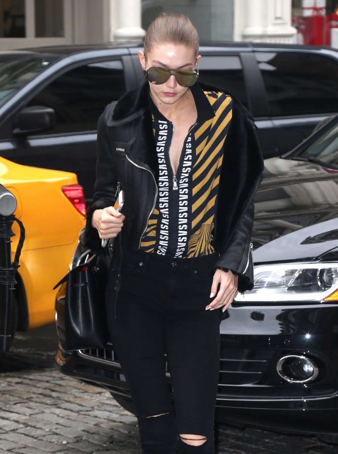 Gigi Hadid out running errands in New York City