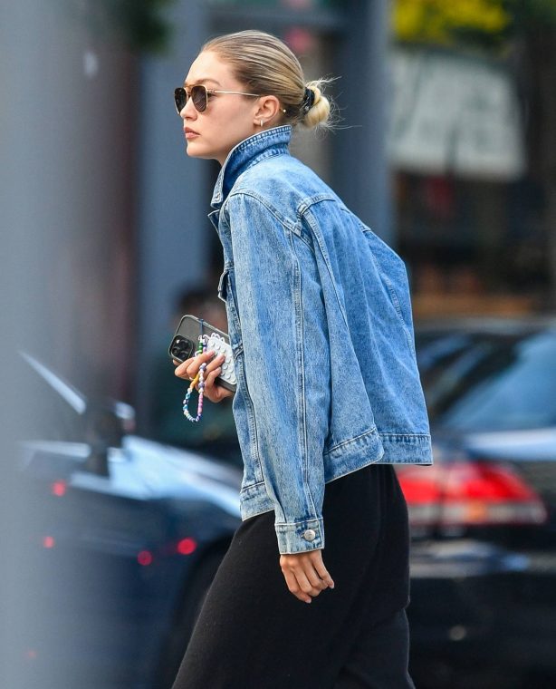 Gigi Hadid - Photographed going out in New York City