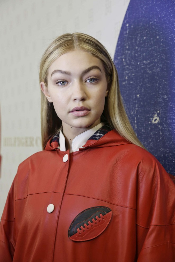 Gigi Hadid - Tommy Hilfiger Women's Collection 2015 in NYC