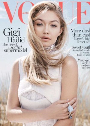 Gigi Hadid - Vogue Australia Cover (June 2015)