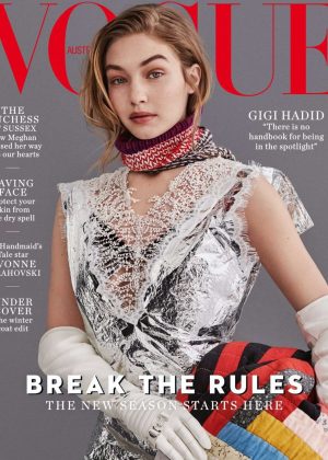 Gigi Hadid - Vogue Australia Magazine (July 2018)
