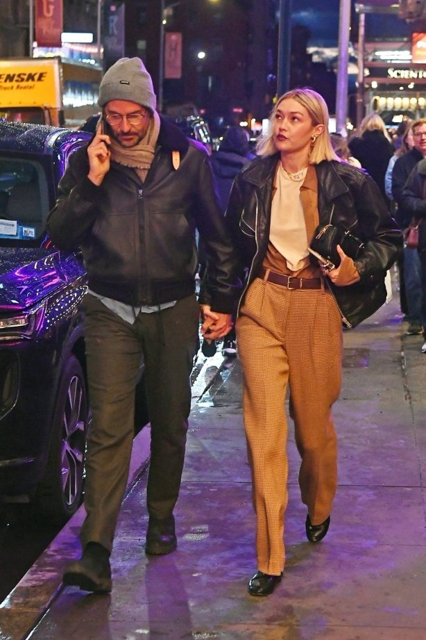 Gigi Hadid - With Bradley Cooper departing 'Sweeney Todd The Demon Barber of Fleet Street'