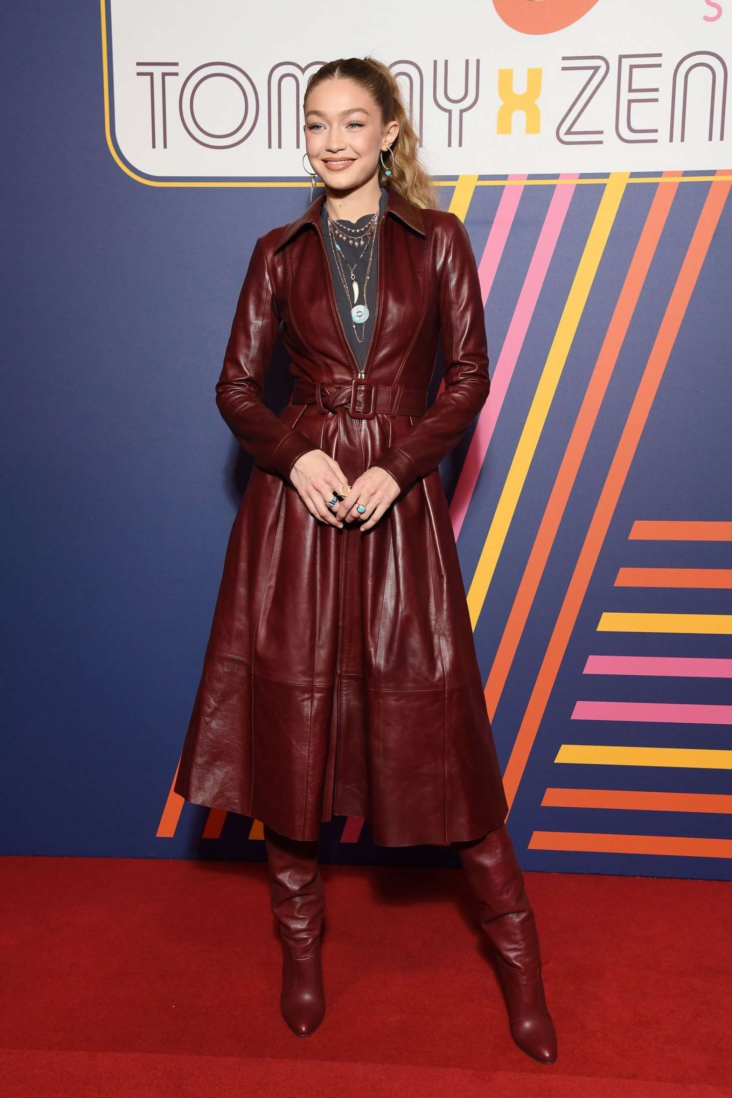 Gigi Hadid 2019 : Gigi Hadid: Zendaya x Tommy photocall -06