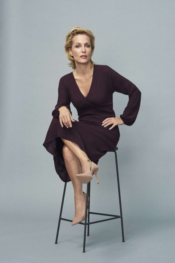 Gillian Anderson - Winser London Collection photoshoot