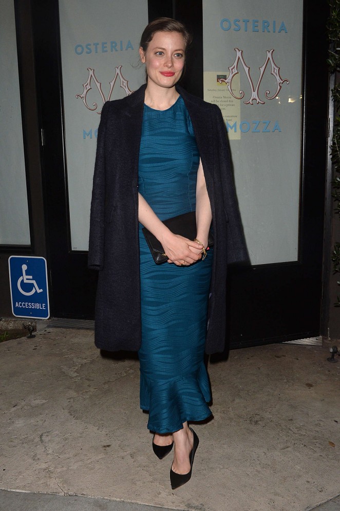 Gillian Jacobs Leaves an LA Film Critics Party in Hollywood