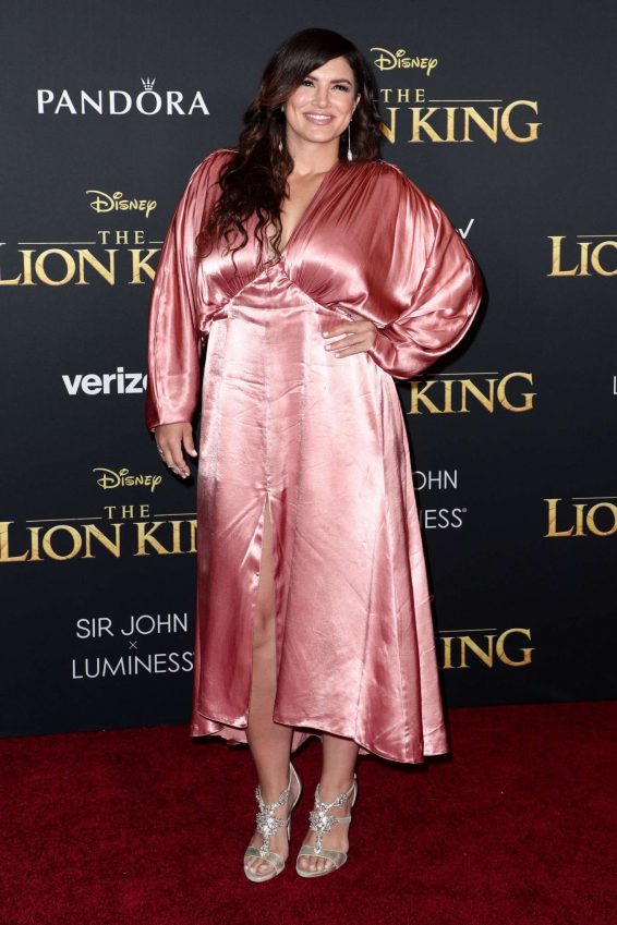 Gina Carano - 'The Lion King' Premiere in Hollywood