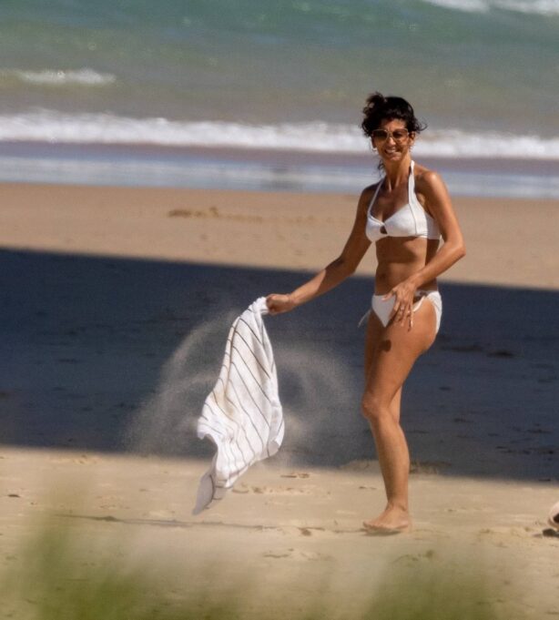 Gina Coladangelo - In a bikini on the Gold Coast