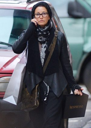Gina Gershon out shopping in New York