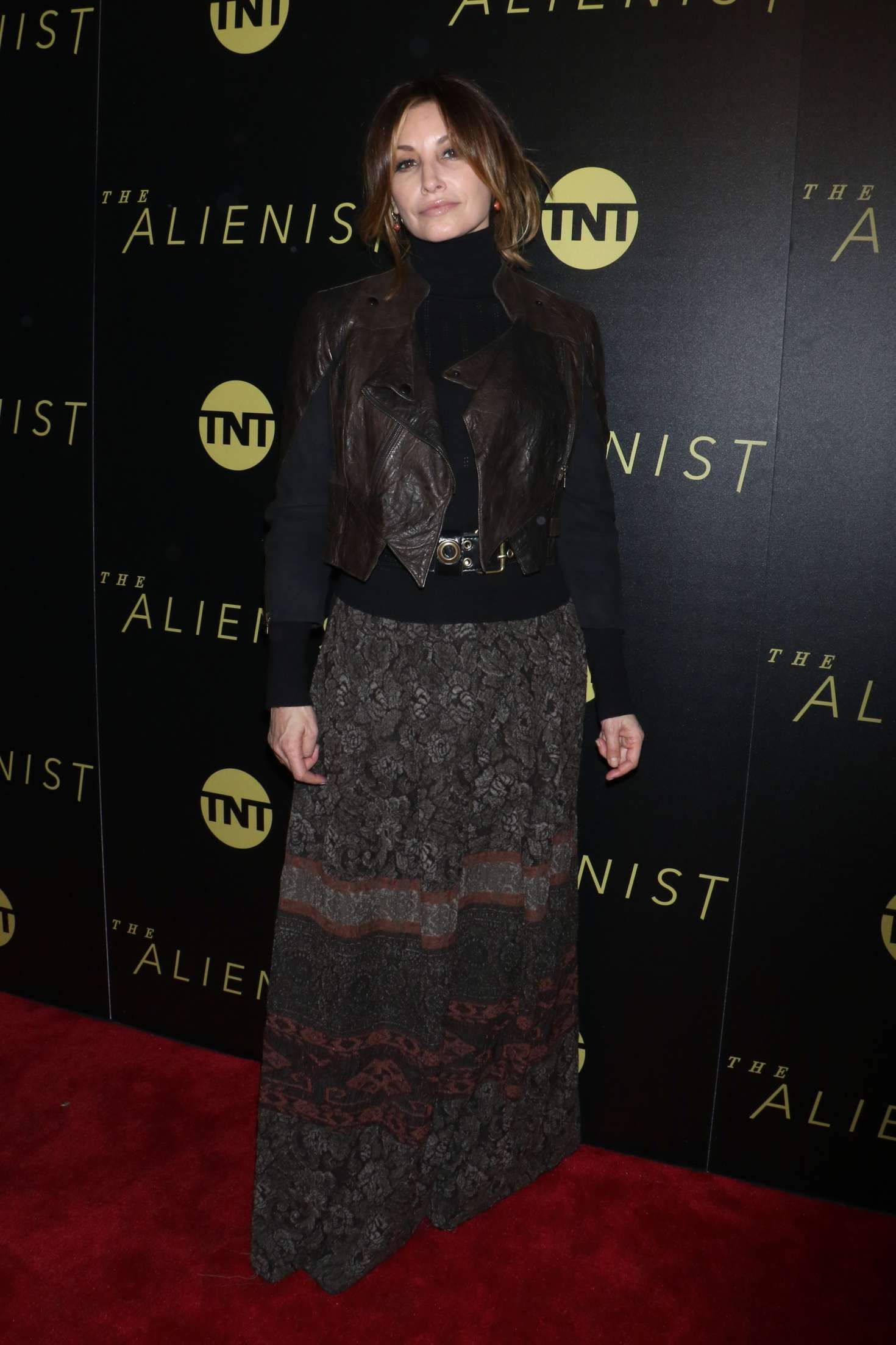Gina Gershon Tnts The Alienist Premiere In New York City