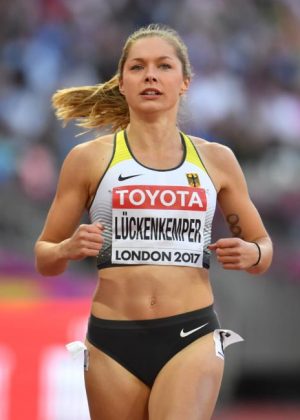 Gina Luckenkemper - 100 m semi-final at 2017 IAAF World Championships in London