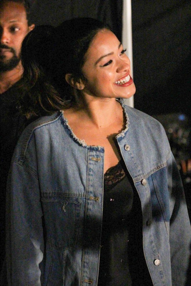 Gina Rodriguez - Filming 'Someone Great' set in NY