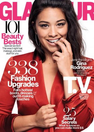 Gina Rodriguez - Glamour US Magazine (October 2015)