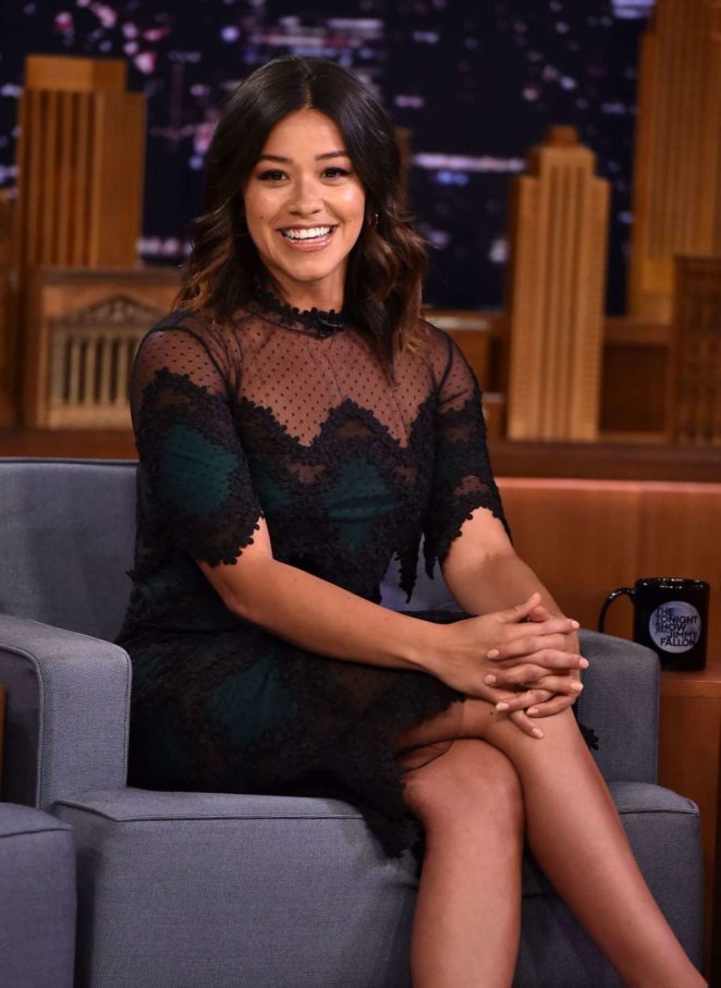 Gina Rodriguez - 'The Tonight Show Starring Jimmy Fallon' in New York City
