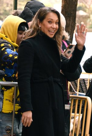 Ginger Zee - Arriving at the studios of 'The View'