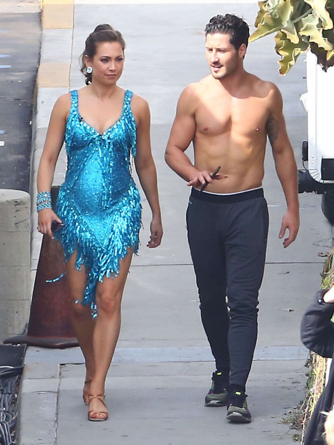 Ginger Zee at 'Dancing With The Stars' Taping in Hollywood