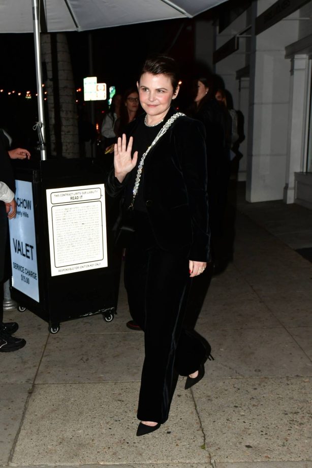 Ginnifer Goodwin - Seen as she exits a late dinner at Mr. Chow in Beverly Hills