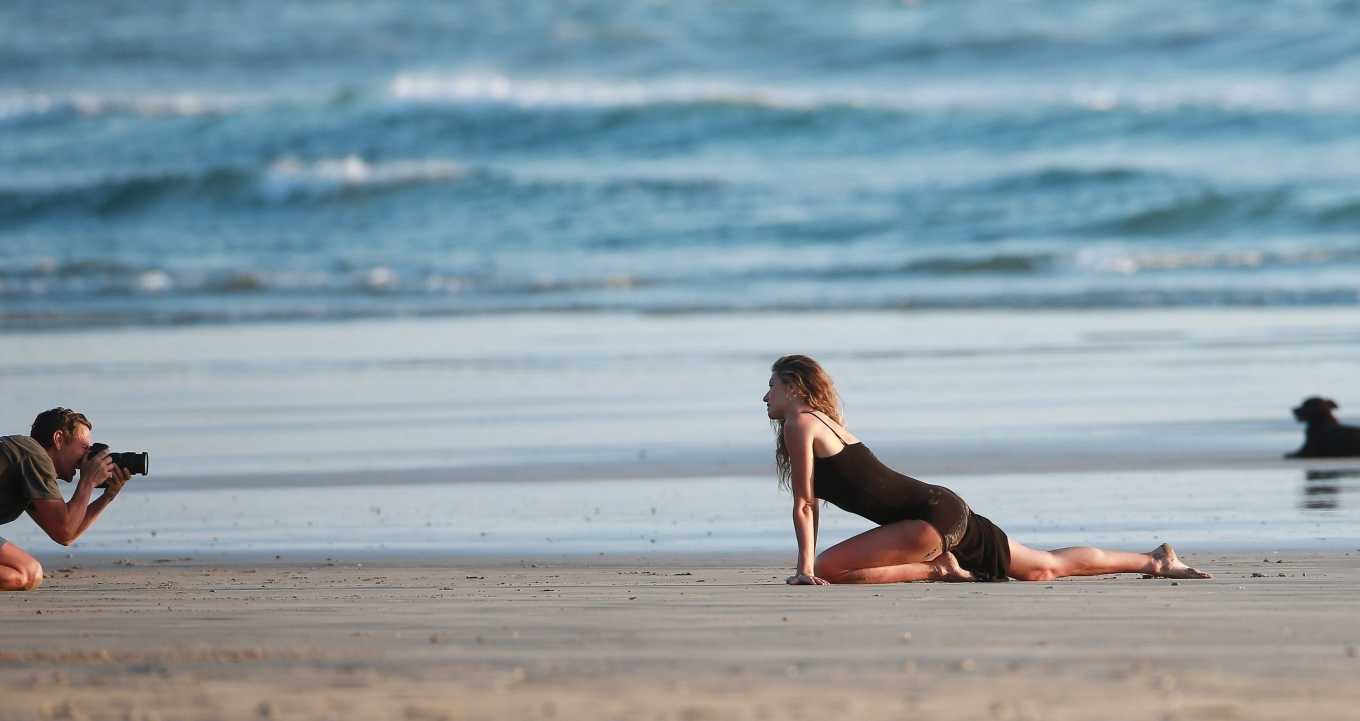 Gisele Bundchen in Bikini on vacationing in Costa Rica