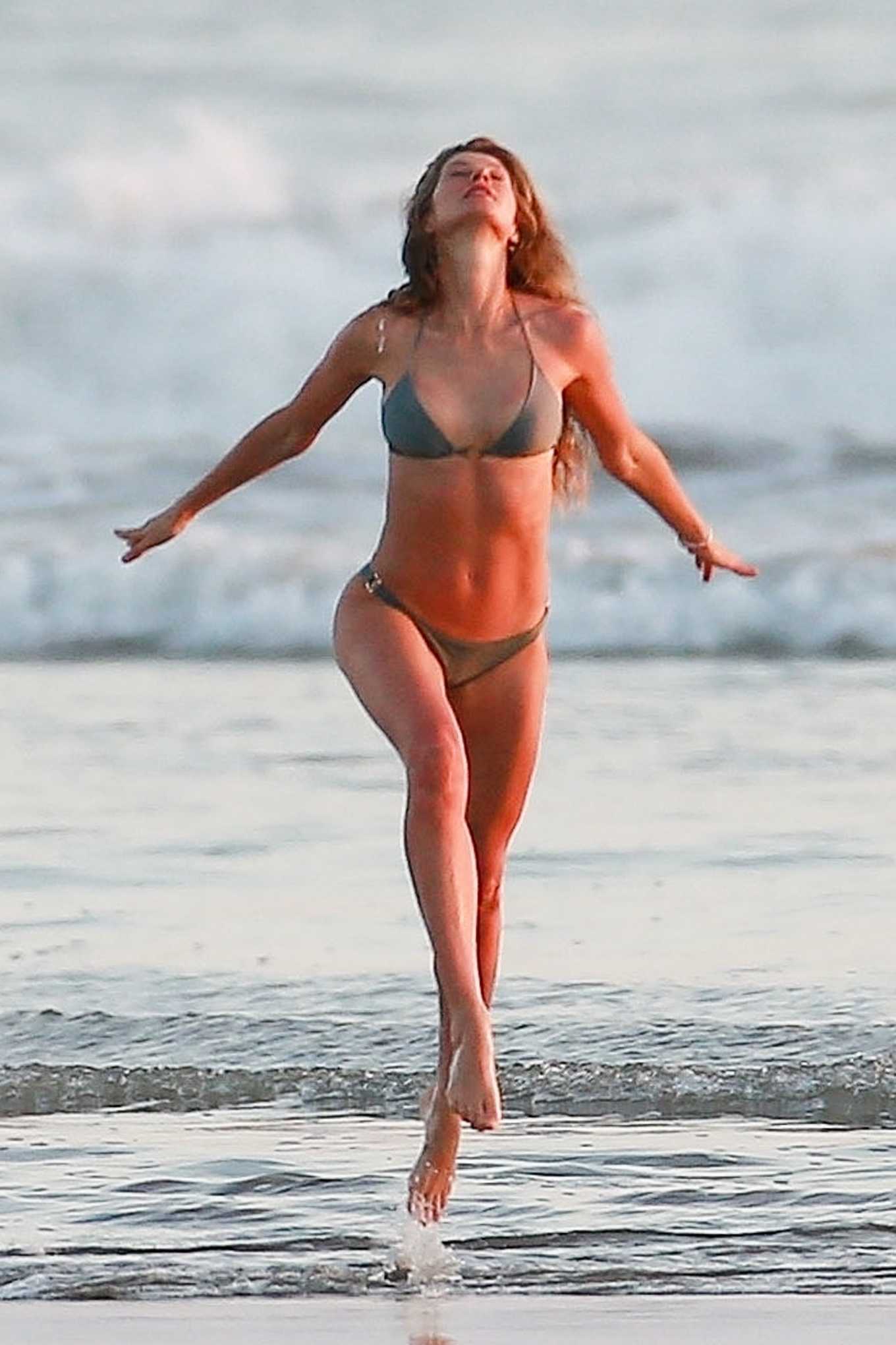 Gisele Bundchen in Bikini on vacationing in Costa Rica