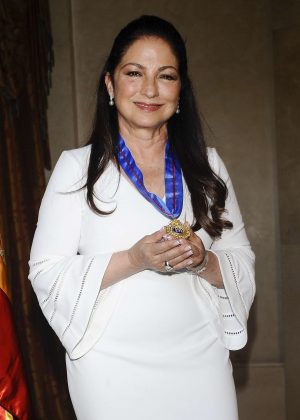Gloria Estefan - Receives the Gold Medal of Merit in the Fine Arts in Madrid