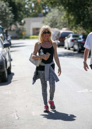 Goldie Hawn out and about in LA