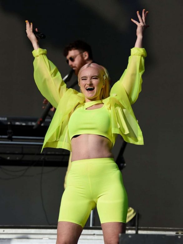 Grace Chatto (Clean Bandit) - Performing live at the Fusion Festival at Sefton park in Liverpool