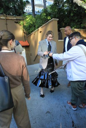 Greta Gerwig - Signs autographs at AFI Awards in Beverly Hills