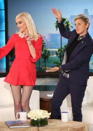 Gwen Stefani - Ellen Degeneres Show in LA