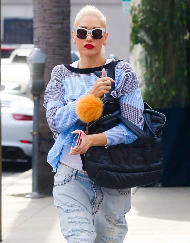 Gwen Stefani in Jeans out in Los Angeles