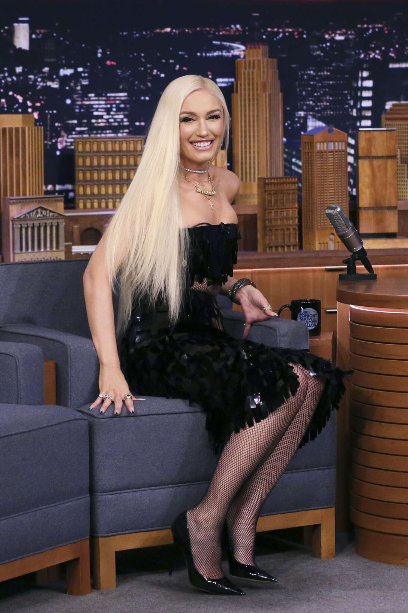 Gwen Stefani On ‘The Late Show with Jimmy Fallon’ in NYC GotCeleb