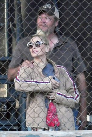 Gwen Stefani – Seen at Zuma’s baseball game in Los