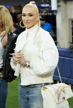 Gwen Stefani - Seen during the game between the LA Rams and the Arizona Cardinals