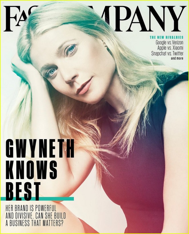 Gwyneth Paltrow - Fast Company Magazine (September 2015)