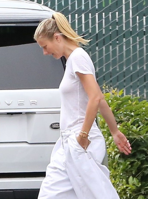 Gwyneth Paltrow out in Beverly Hills