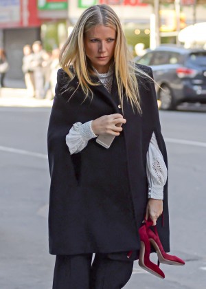 Gwyneth Paltrow out in New York