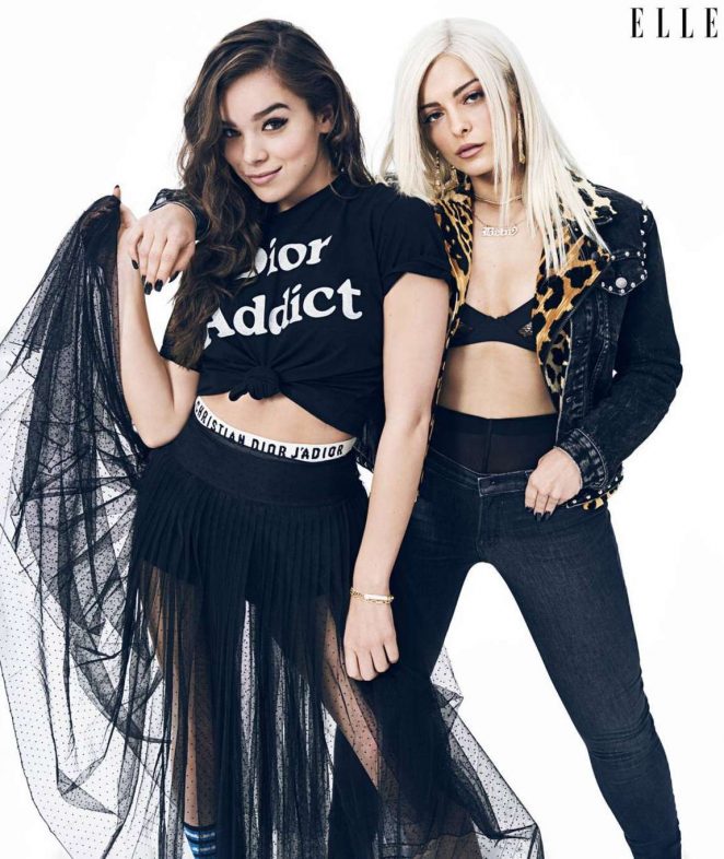 Hailee Steinfeld and Bebe Rexha for Elle Magazine (June 2017)