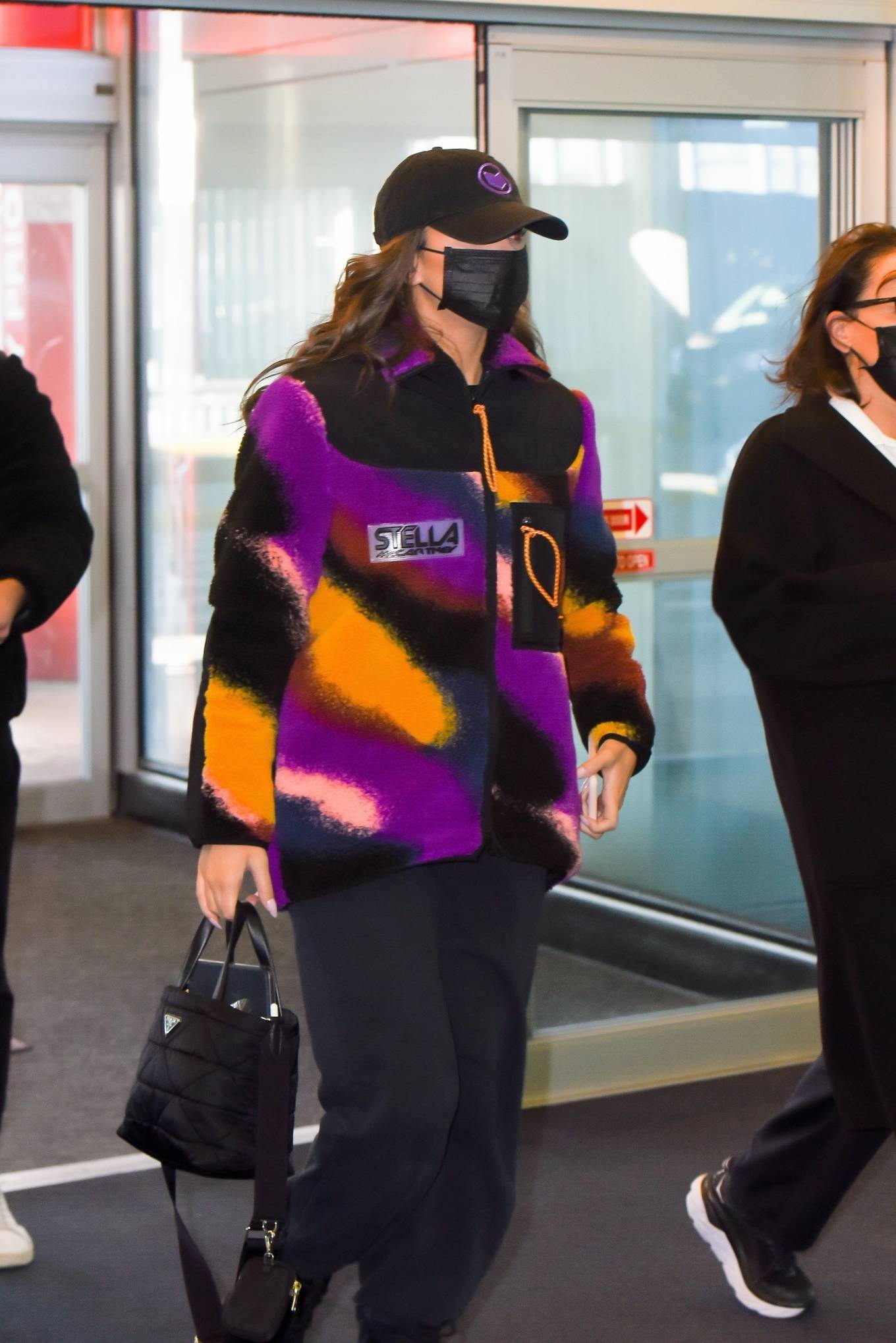 Hailee Steinfeld - arrives for a flight at JFK airport in New York City