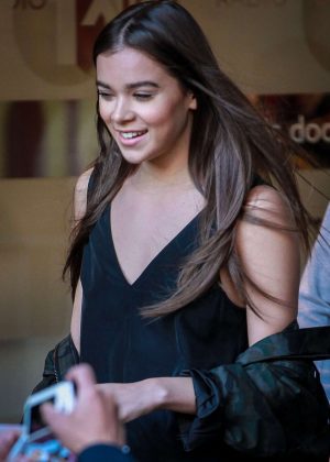 Hailee Steinfeld at BBC Radio One in London