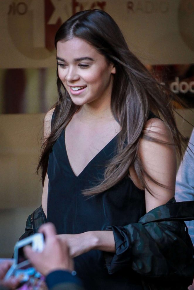 Hailee Steinfeld at BBC Radio One in London